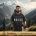 Escape The Noise Oversized T-Shirt – Minimal Streetwear | TeeHaus