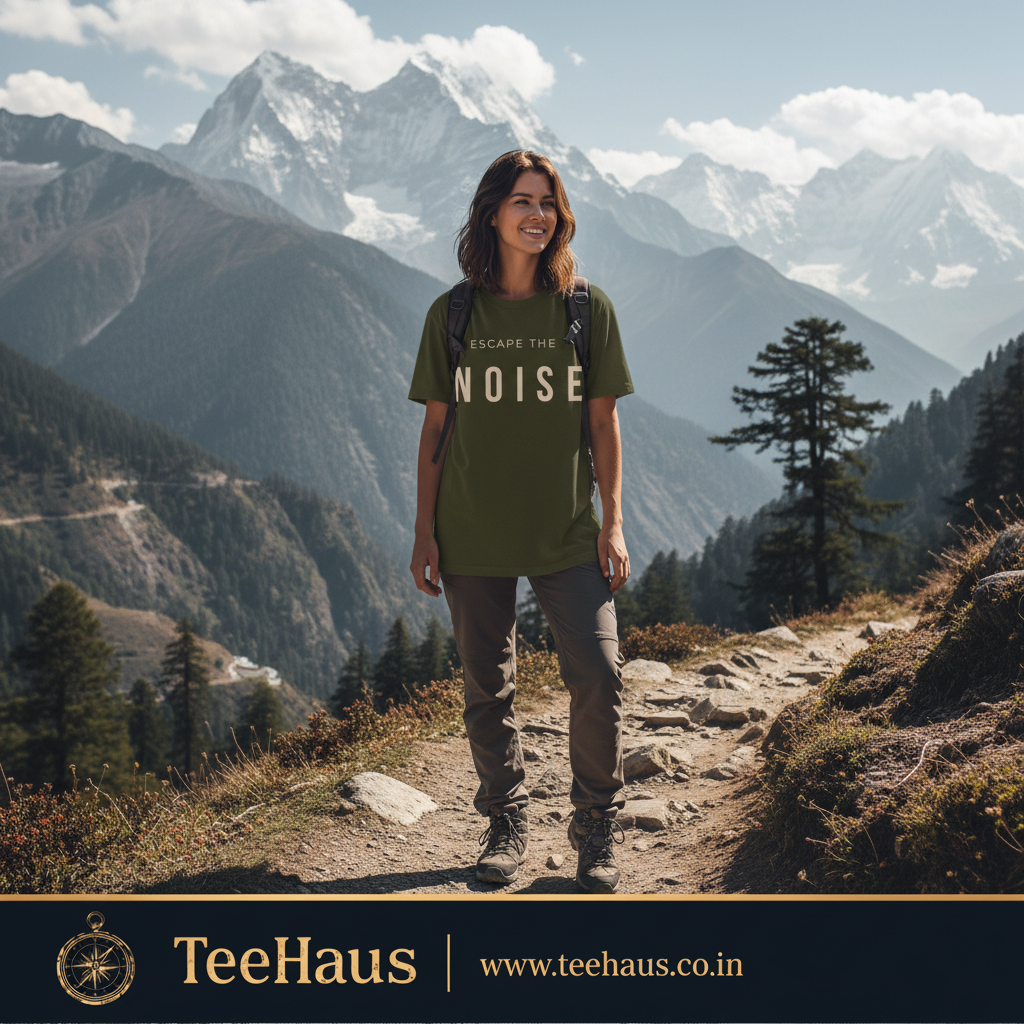Escape The Noise Oversized T-Shirt – Minimal Streetwear | TeeHaus