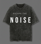 Escape The Noise Oversized T-Shirt – Minimal Streetwear | TeeHaus