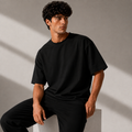 Teehaus 220 GSM Oversized T-Shirt – Bio-Washed Cotton