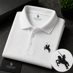 Shivaji Maharaj Emblem Polo T-Shirt – Premium Cotton