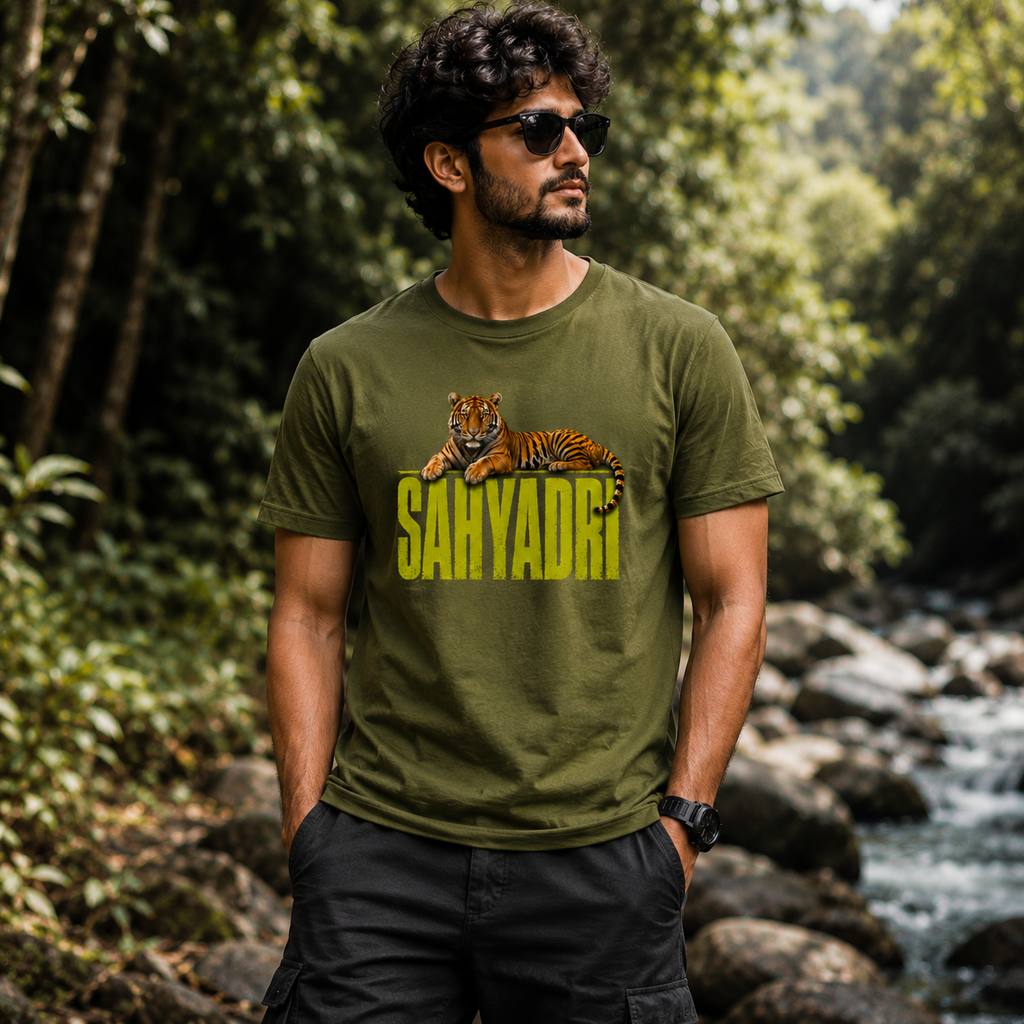 Sahyadri Tiger Graphic T-Shirt