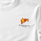 Unisex Stretch Cotton T-Shirt – Premium Maharashtra Print | Soft Fit Everyday Wear