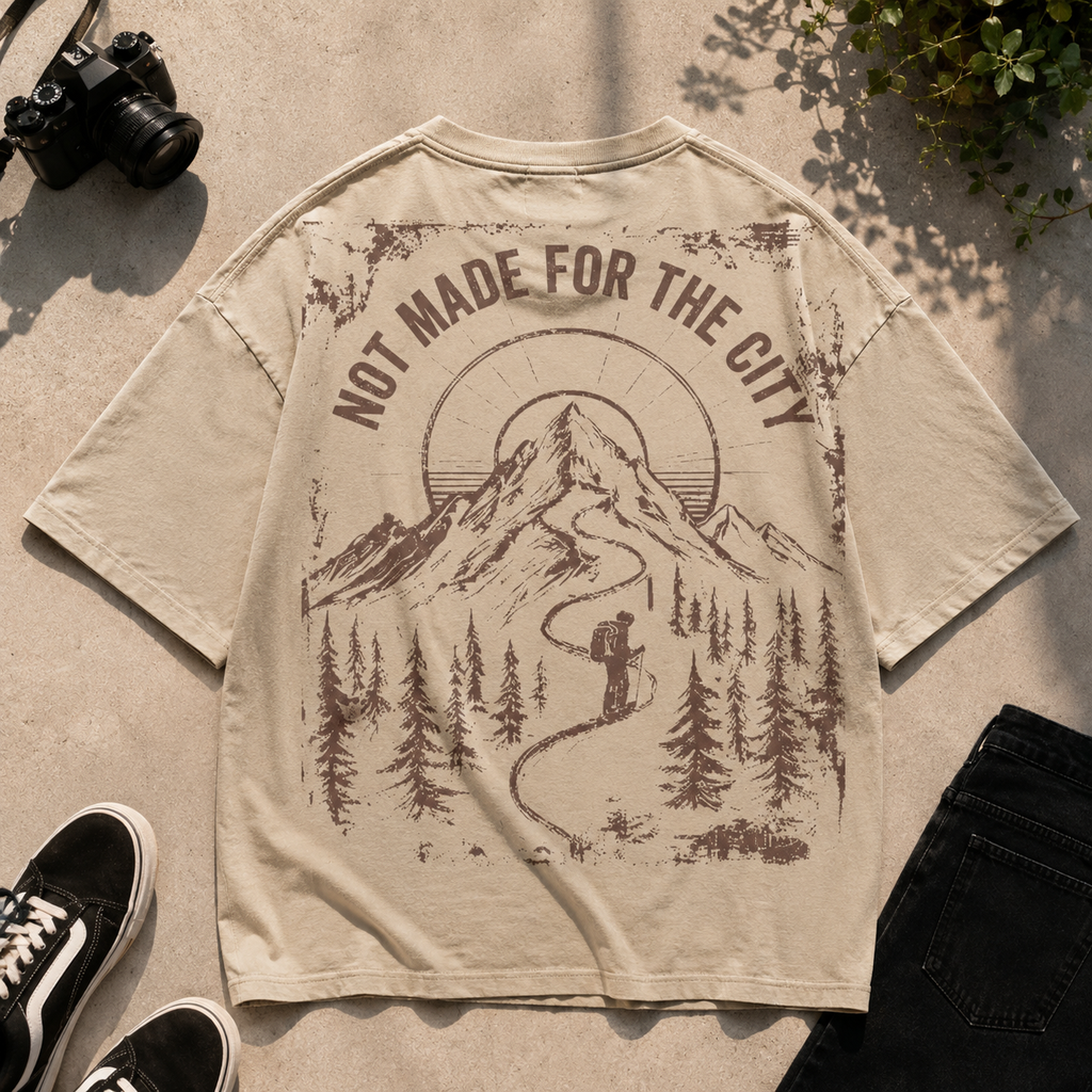 Not Made for the City Oversized Tee – TeeHaus
