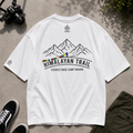 Himalayan Oversized T-Shirt for Men | Back Print Mountain Tee India – TeeHaus