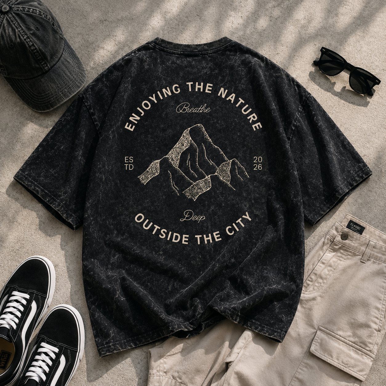 Outside The City Oversized T-Shirt – TeeHaus