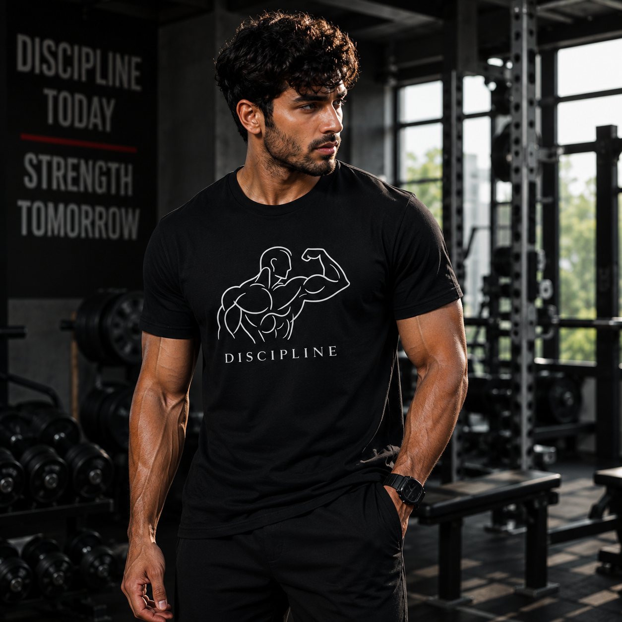DISCIPLINE Gym T-Shirt