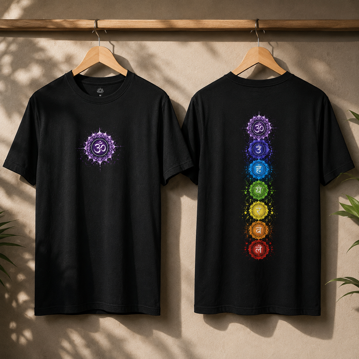 Chakra Energy Unisex T-Shirt – Spiritual Om Graphic Tee