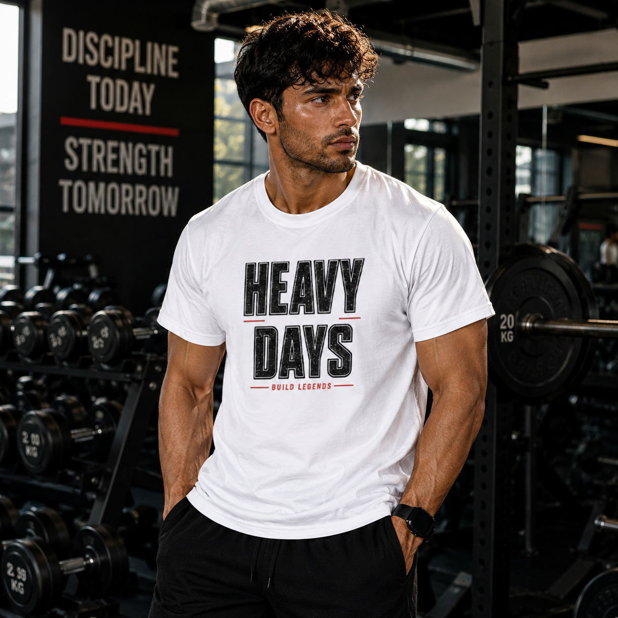 HEAVY DAYS Gym T-Shirt