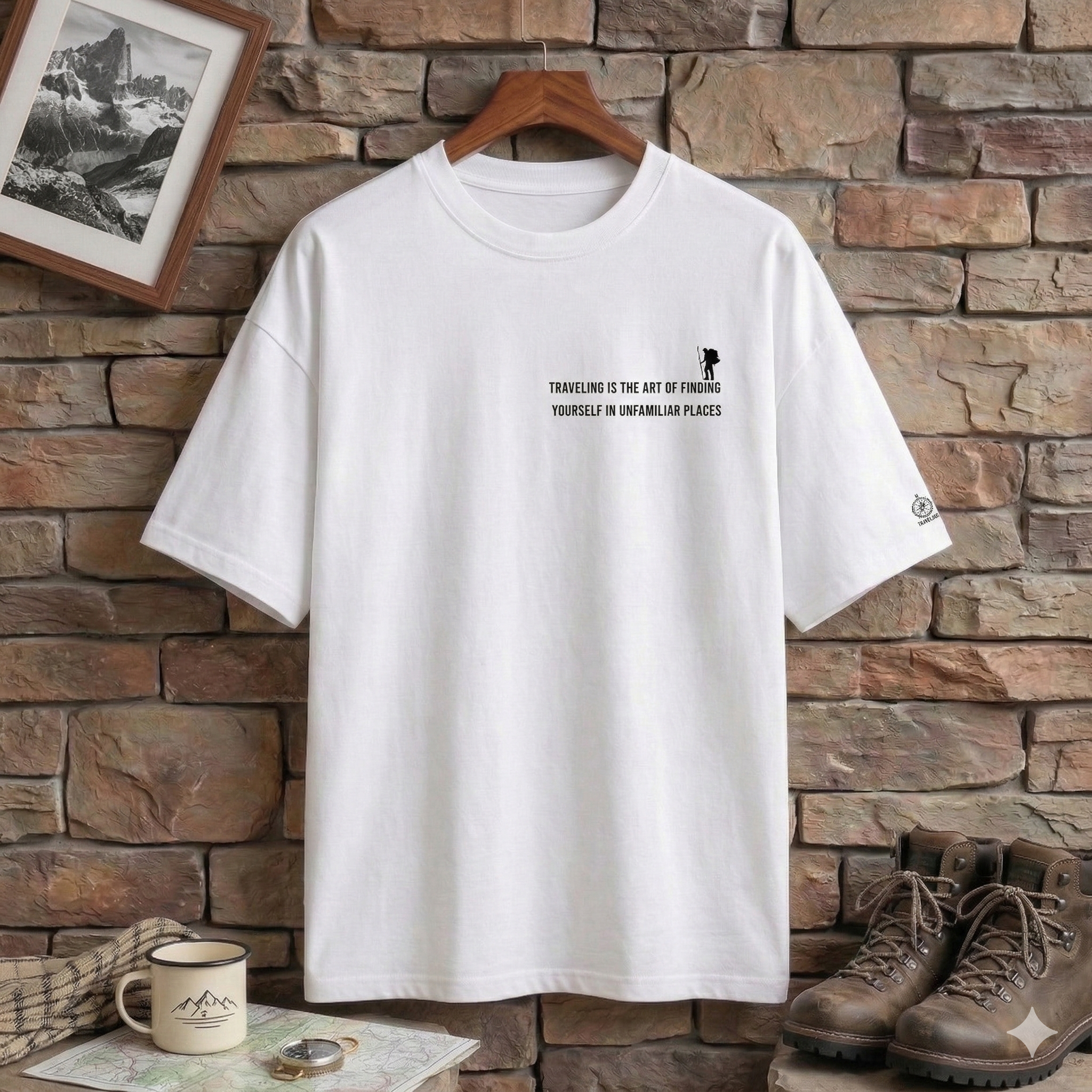 Himalayan oversized t shirt for men India