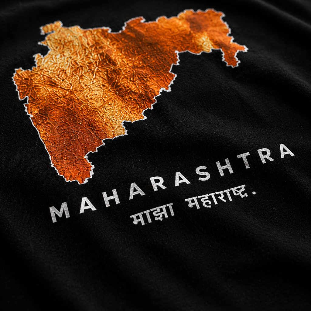 Maharashtra Oversized T-Shirt – Wear Your Pride (Limited Edition)