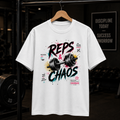REPS & CHAOS Graphic Gym T-Shirt