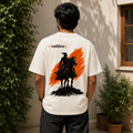 Swaminishtha Oversized T-Shirt | Premium 240 GSM Off-White Streetwear