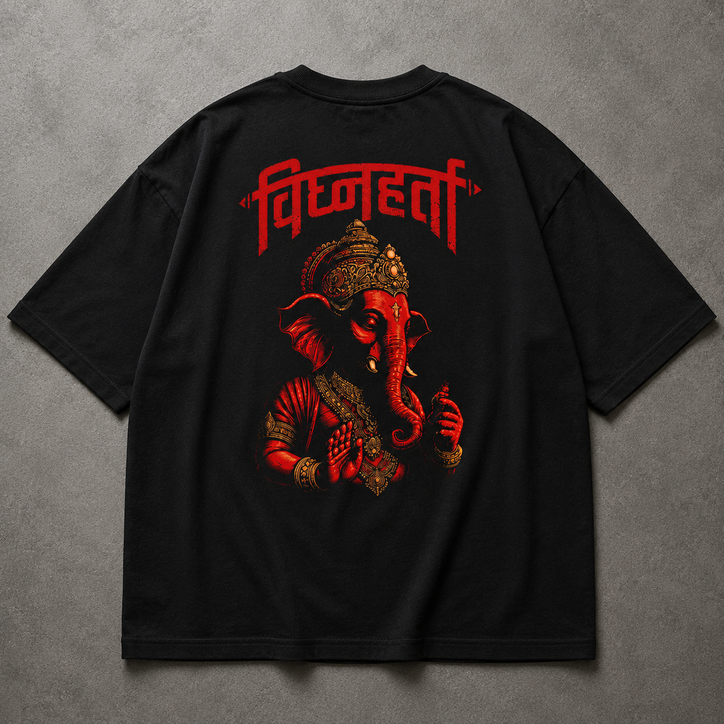 back view vighnaharta