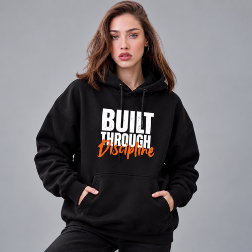built mockup with female 