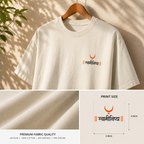 Swaminishtha Oversized T-Shirt | Premium 240 GSM Off-White Streetwear