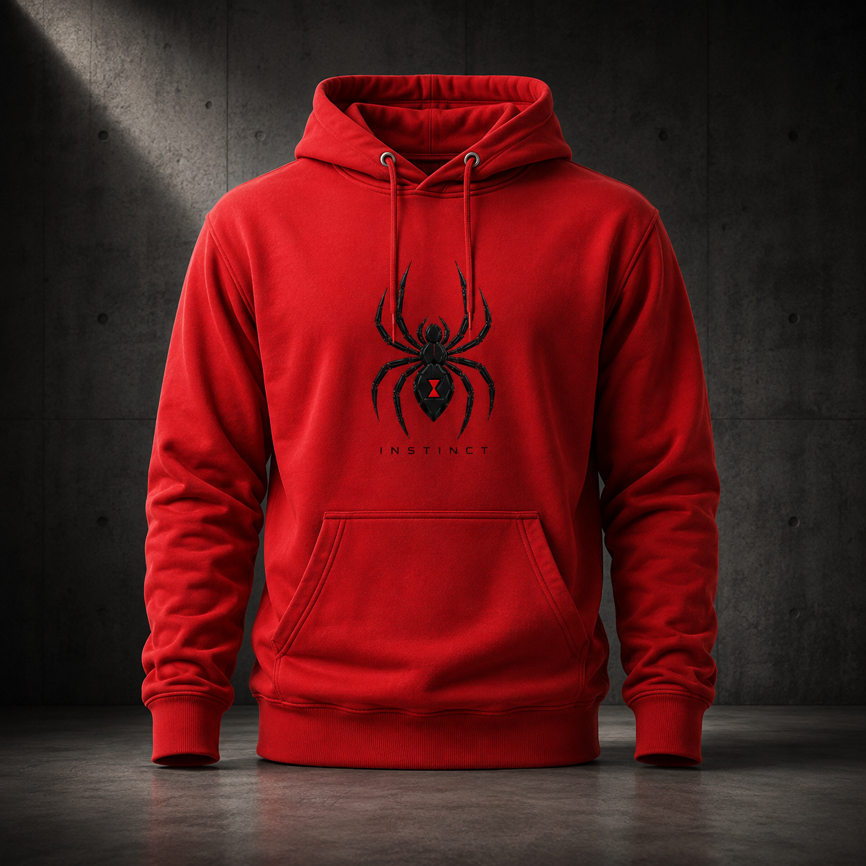 Spider Instinct Premium Men's Heavyweight Hoodie | 320 GSM Cotton