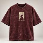 Maratha Oversized Acid Wash T-Shirt – Shivaji Maharaj