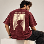 Maratha Oversized Acid Wash T-Shirt – Shivaji Maharaj
