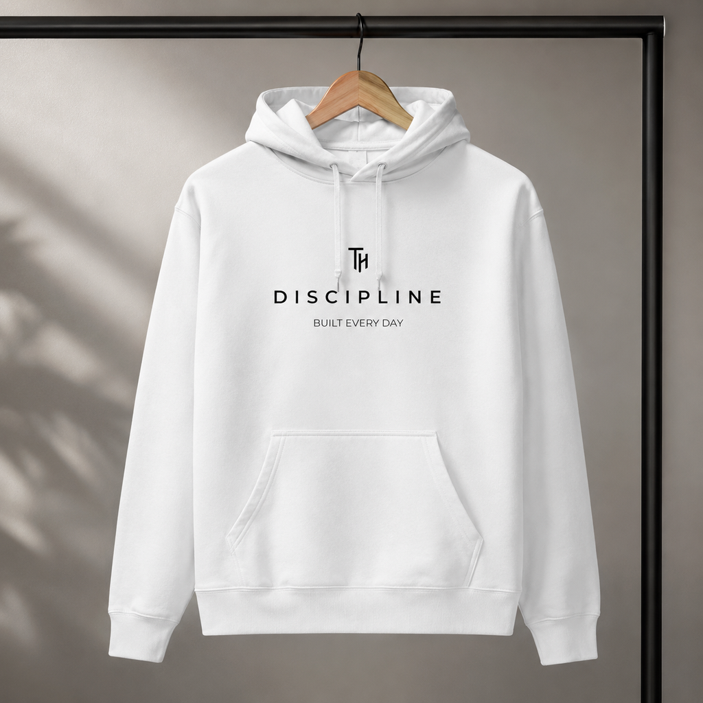 DISCIPLINE Hoodie | Premium 300 GSM Heavyweight Cotton Hoodie