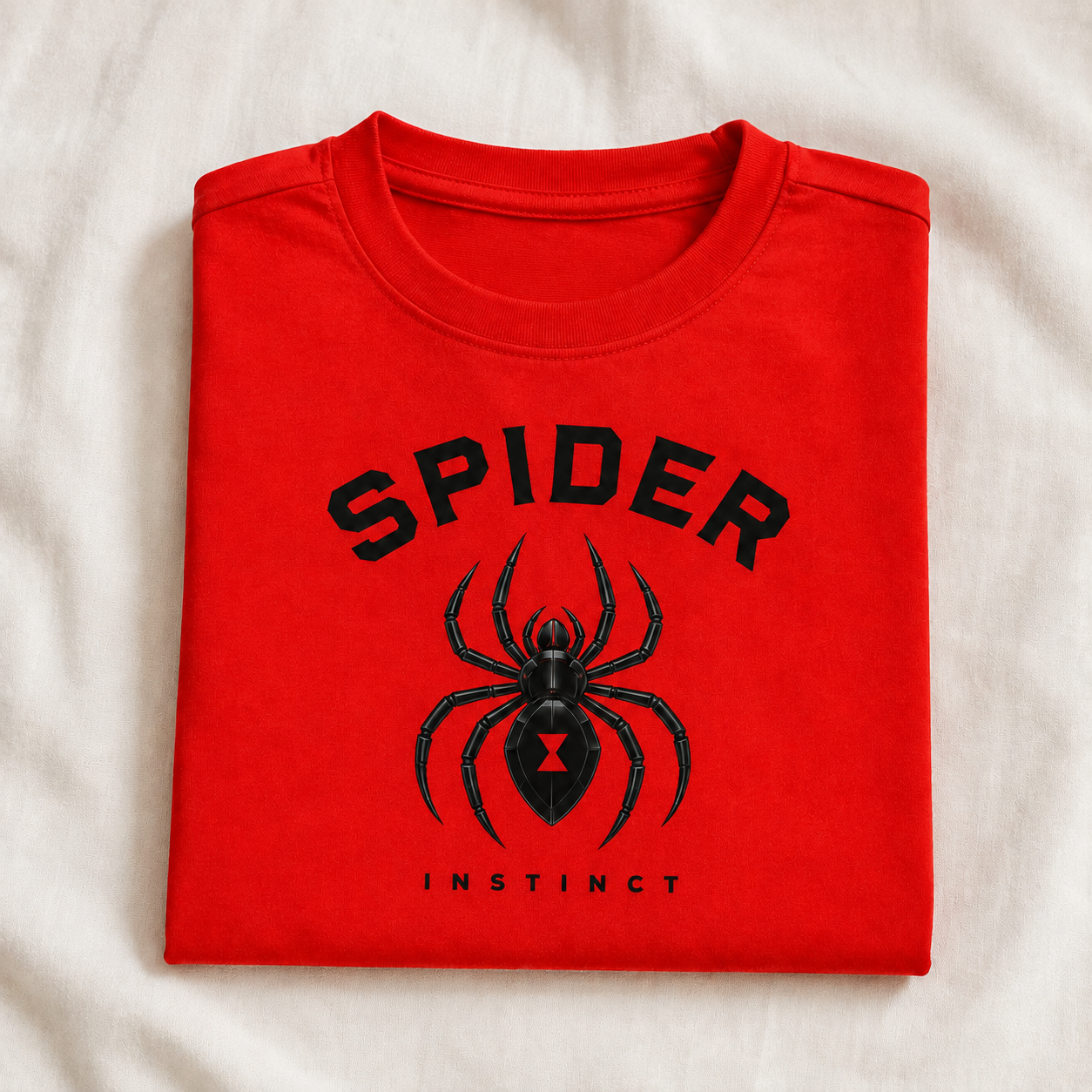 Spider Instinct | Premium Graphic Cotton T-Shirt for Kids & Toddlers