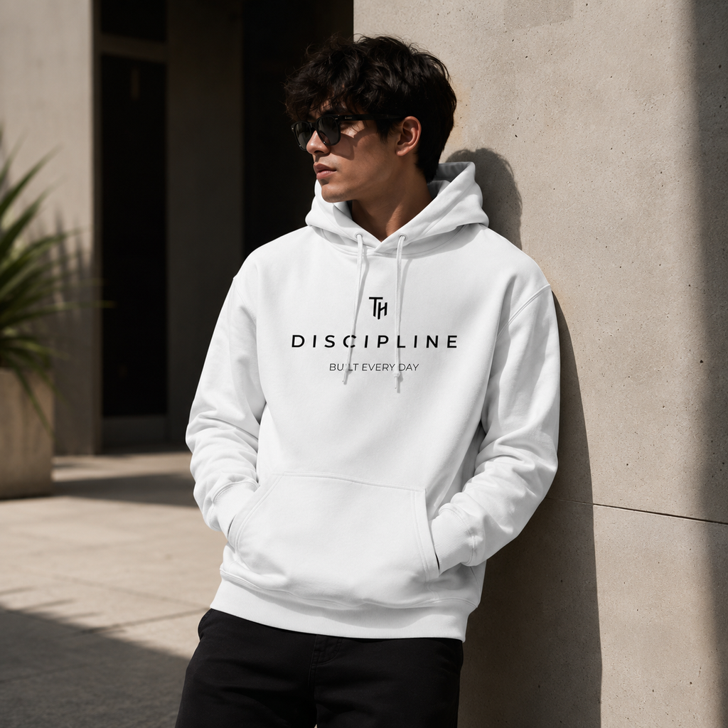 DISCIPLINE Hoodie | Premium 300 GSM Heavyweight Cotton Hoodie