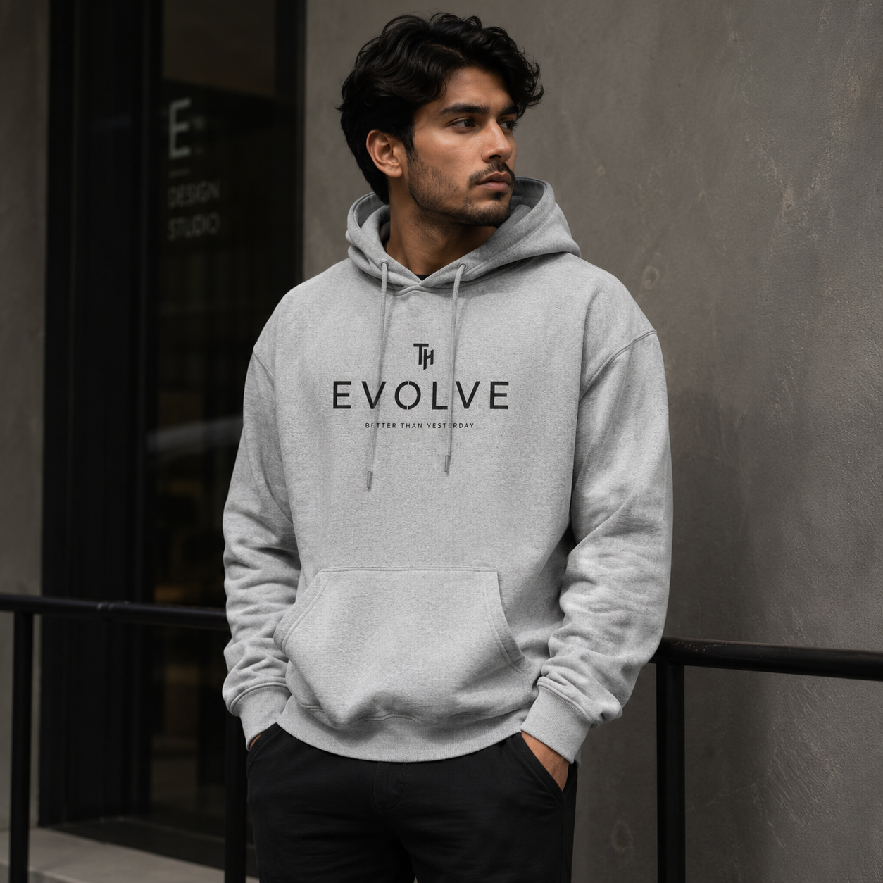 EVOLVE Hoodie | Premium 300 GSM Heavyweight Cotton Hoodie