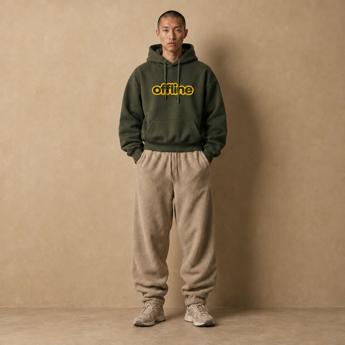standing male model mockup 