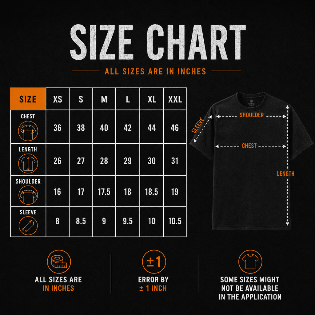 1947 – Courage Edition | Premium Black Cotton T-Shirt for Men | TeeHaus