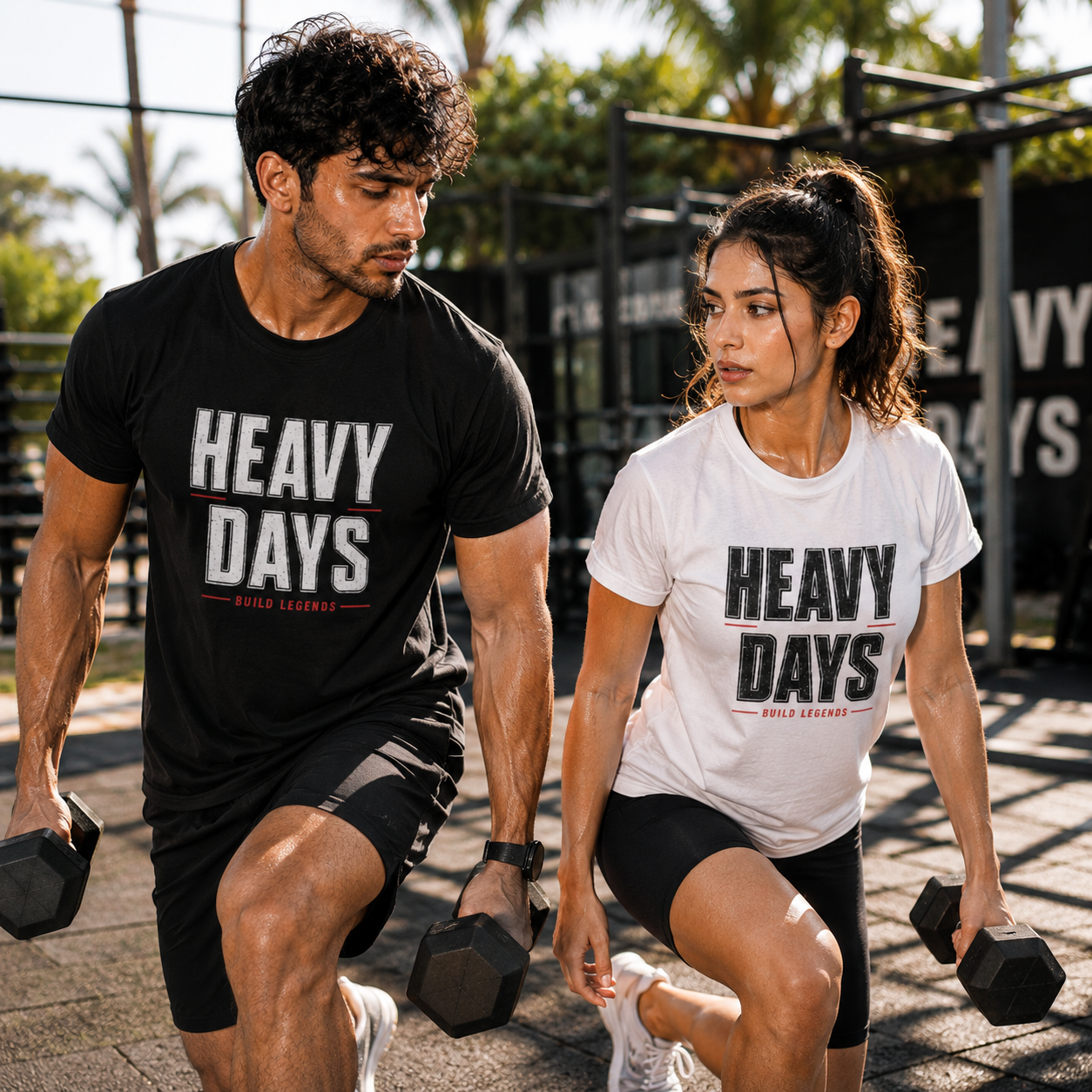 HEAVY DAYS Gym T-Shirt